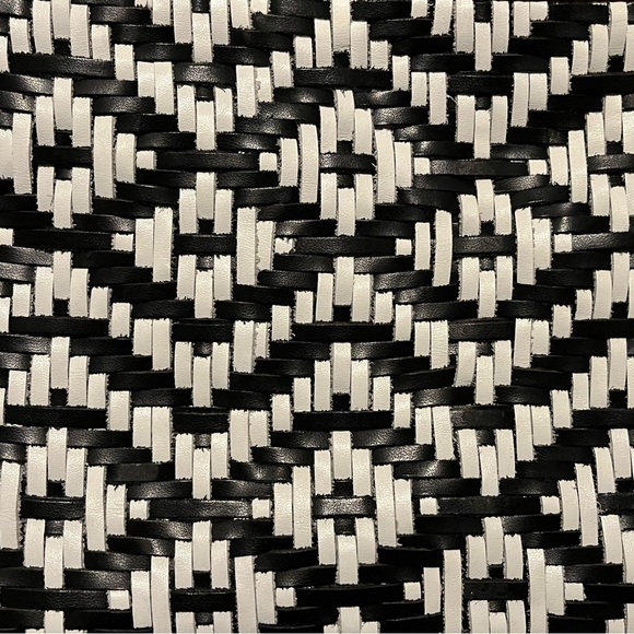 Linea Pelle Woven Leather Wristlet - Picture 5 of 6